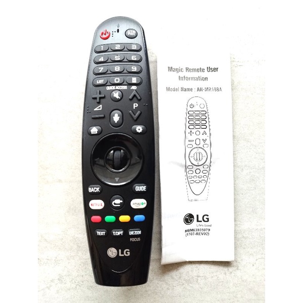 REMOT/REMOTE/MAGIC REMOTE TV LED/SMART TV LG AN-MR18BA ORI/ORIGINAL/ASLI