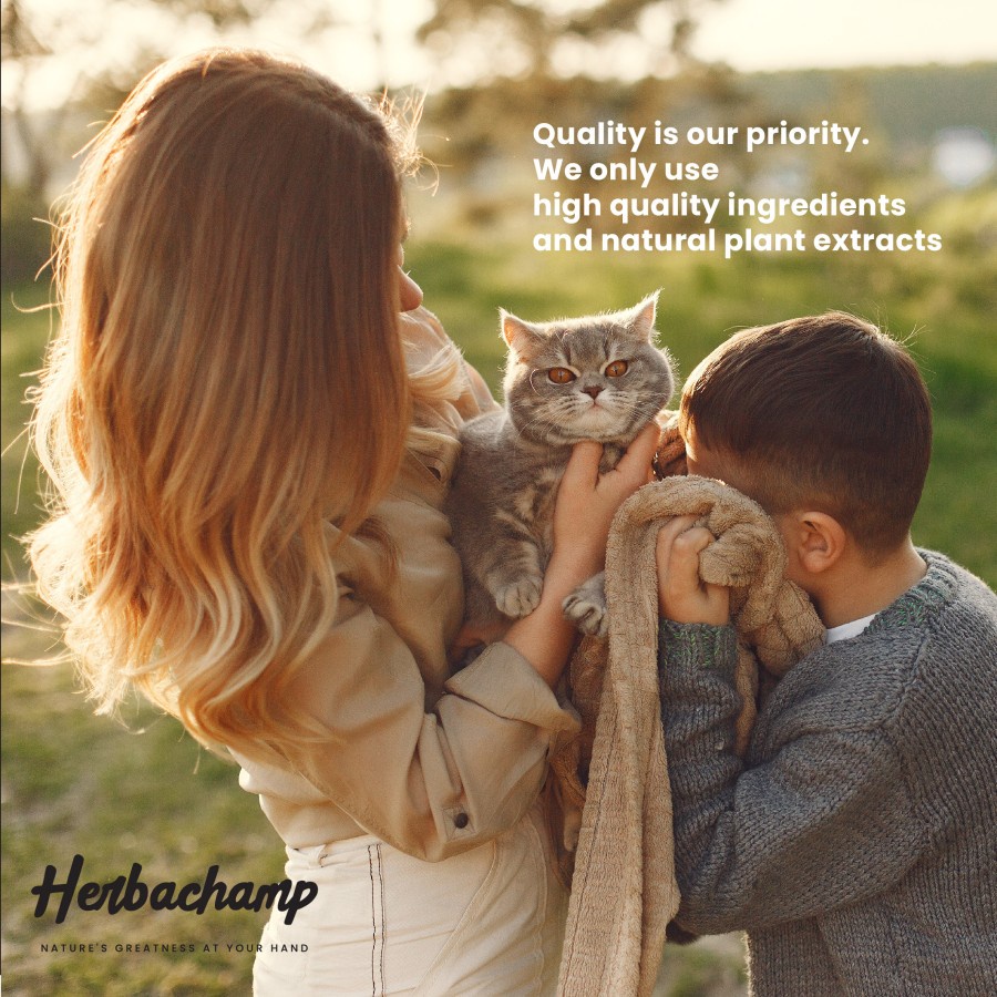 Herbachamp KUCING GO AWAY / Spray Pengusir Kucing Alami / Cat Repellent Spray
