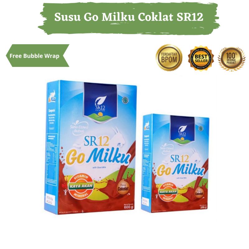 

SR12 Go Milku Susu Etawa Rasa Coklat SR 12 Gomilku Kambing Ettawa Halal Premium Bubuk Terbaik Mengobati Masalah Pernafasan Kualitas Goat Milk Kay Akan Manfaat