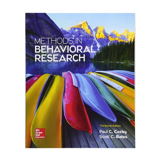 

methods in behavioral research thirteenth edition paul c cozby