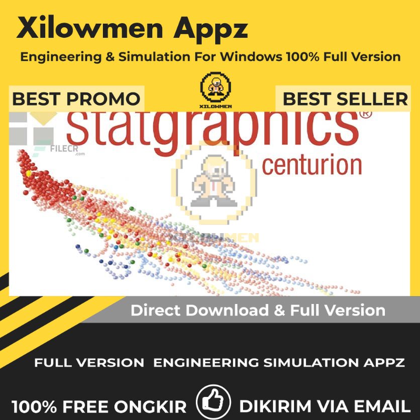 [Full Version] STATGRAPHICS Centurion Pro Engineering Software Lifetime Win OS