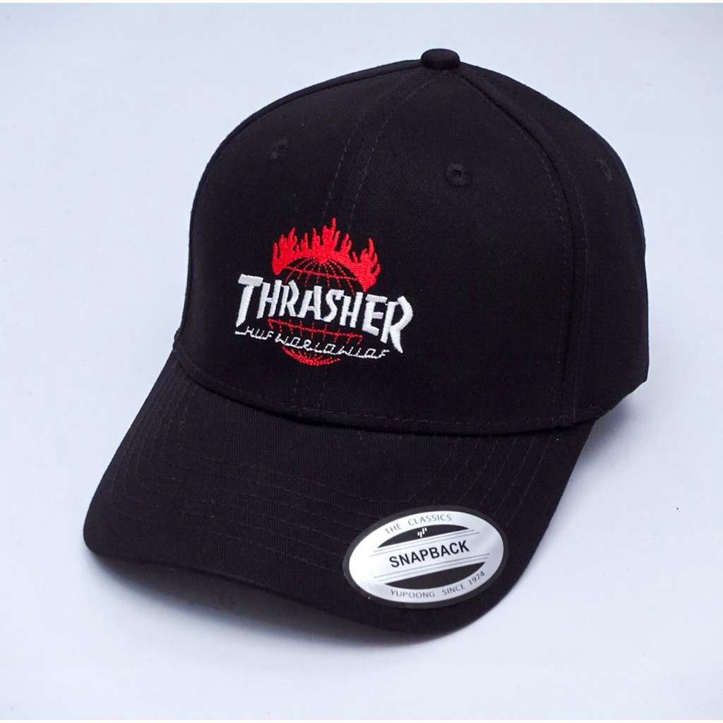 topi thrasher bill up Topi baseball pria import mirror