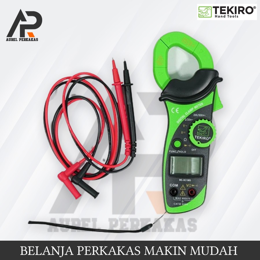 TEKIRO DIGITAL CLAMP METER / TANG AMPERE DIGITAL
