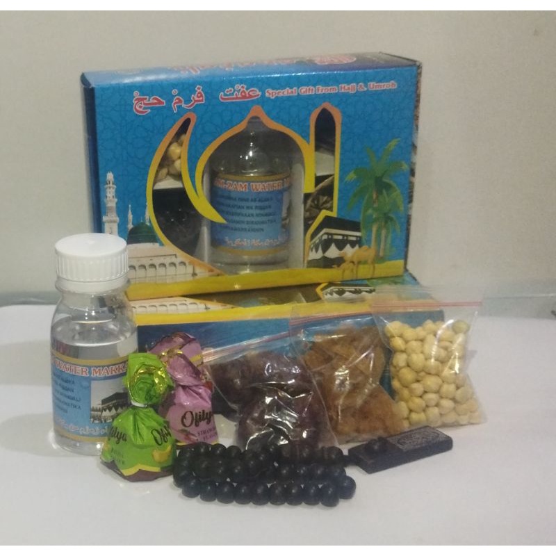 

Paket Murah Souvenir haji dan Umroh 2coklat + tasbih