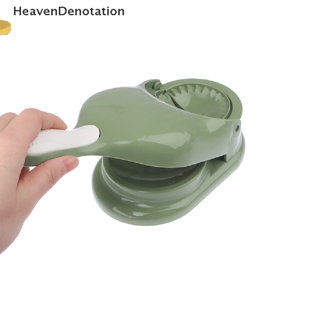 [HeavenDenotation] Set Alat Penekan Adonan 2in1 Set Alat Penekan Adonan DIY Dumplings Mold HDV