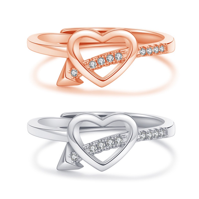 Couple Infinity Cinta Cincin Untuk Wanita Ladies Jewellery Double Color Dainty Pernikahan Pertunangan Hadiah Janji Rings Jewelry