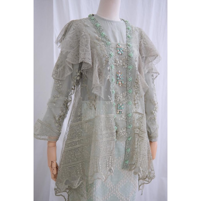 JALEELA - CAMILLE TOP (ATASAN ONLY) - (INNER INCLUDED) (KEBAYA KONDANGAN / MODERN / LAMARAN / WISUDA)