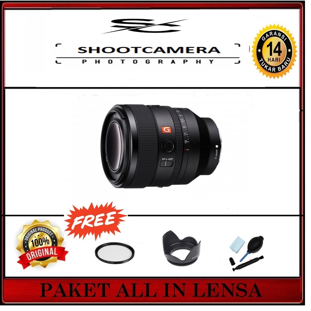 LENSA SONY FE 50MM F1.2 GM LENS - SONY 50MM F1.2 GM