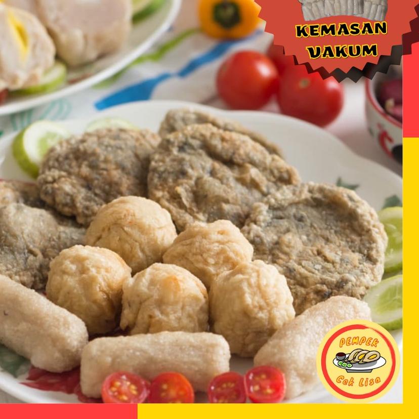 

❈ PEMPEK PALEMBANG KECIL PAKET CAMPUR ISI 30PCS + CUKO PEMPEK FROZEN MAKANAN BEKU FROZEN FOOD ☟