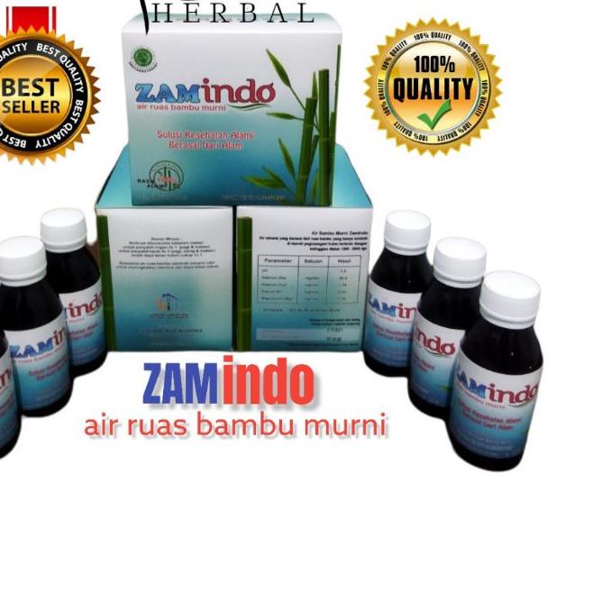 

➽ Zamindo Air Ruas Bambu Murni Asli Original Produk ✳