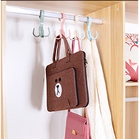 ⭐️𝐈𝐇𝐒 𝟒𝟑𝟒 𝐋𝐚𝐦𝐩𝐮𝐧𝐠⭐️Gantungan 4 Kail Gantungan Topi Sepatu Serbaguna Bisa Putar 360 Derajat