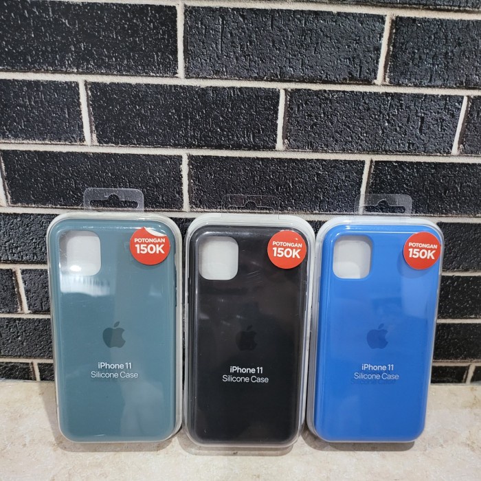 Stand Silicon Case Apple Iphone 11 Resmi Ibox Indonesia