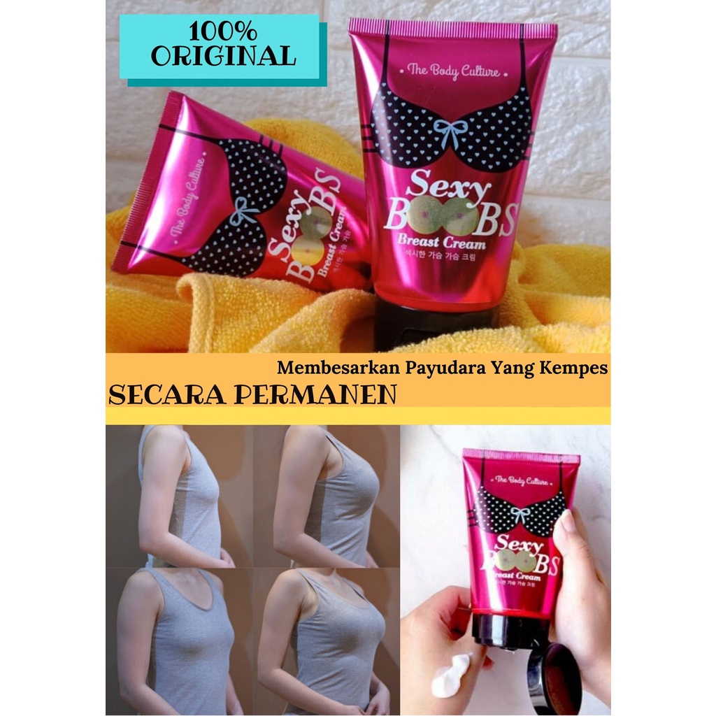 SEXY BOOBS BREAST CREAM THE BODY CULTURE KRIM CREAM PEMBESAR payudara