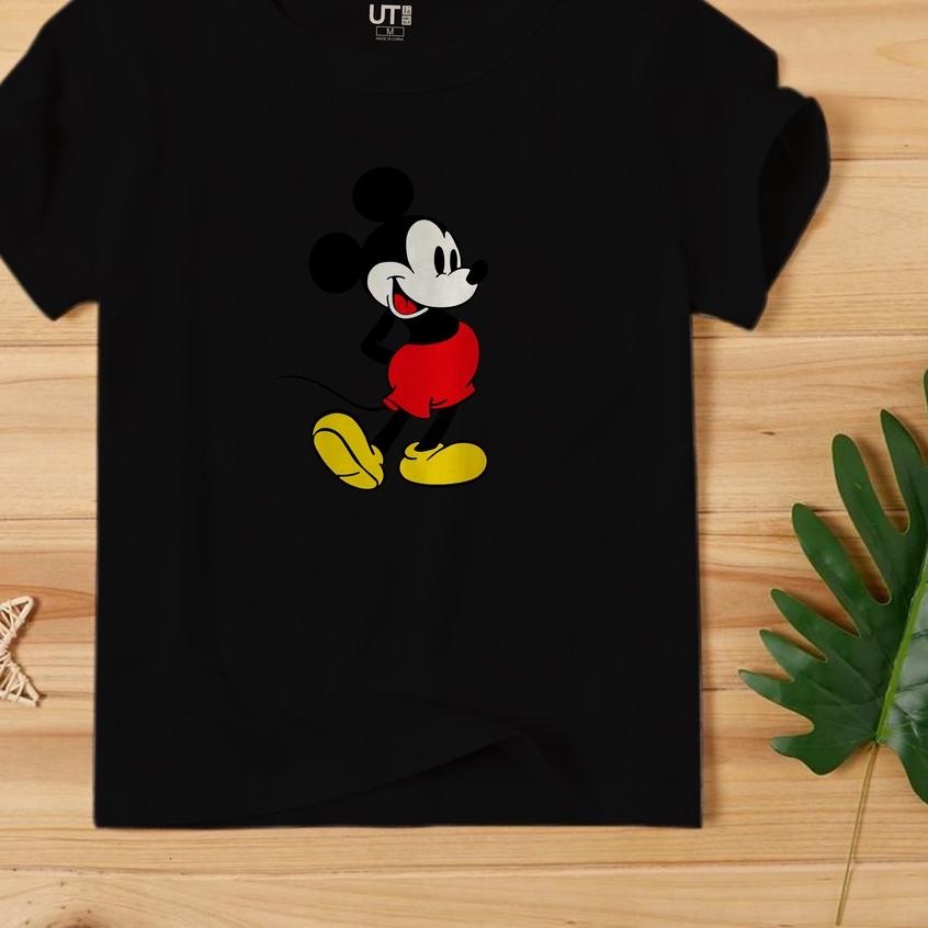 ➫ UNIQLO MICKEY MOUSE PREMIUM Kaos T-Shirt anak Cowok Cewek ⅎ