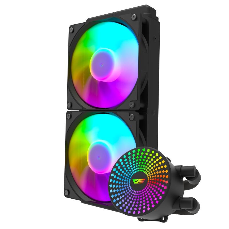 AIGO DarkFlash DC240 - ARGB Liquid CPU Cooler 240mm Water Cooling