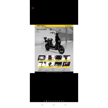 SEPEDA LISTRIK UNITED SALVADOR 2.0