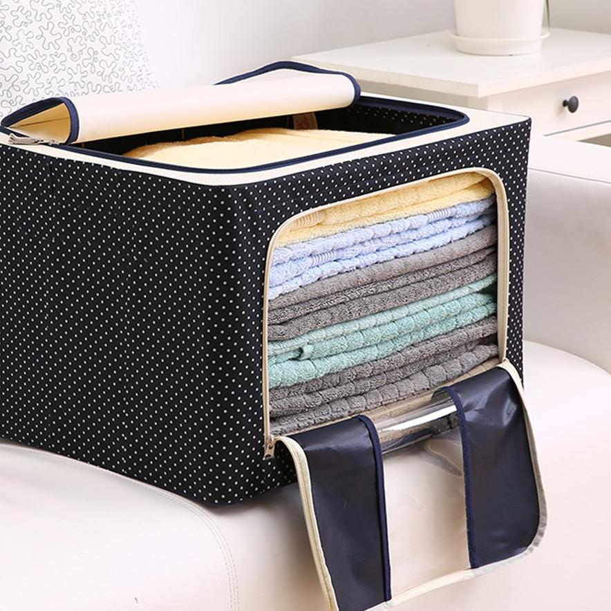 ☻ Homedoki Storage Box Organizer Besar Tempat Penyimpanan Serbaguna Box Serbaguna Storage Serbaguna 