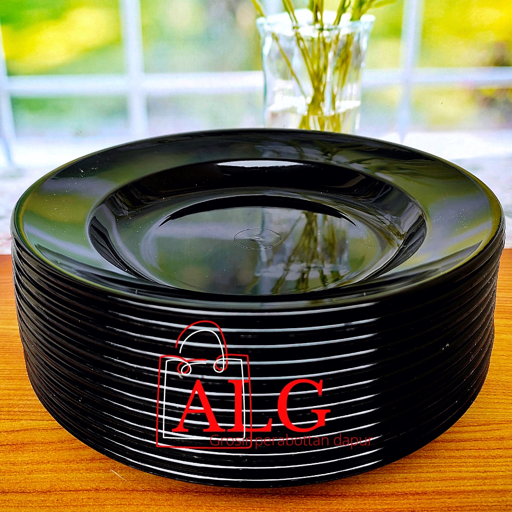 juragan piring/ 12PCS PIRING MAKAN MELAMIN ASLI SINGA SINGI ORI BAHAN MELAMIN ASLI 9 INCH TERLARIS