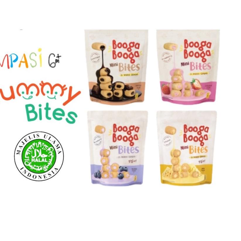 HARGA GROSIR Booga Booga Roll Mini Bites Camilan Anak Snack Anak Snack Dewasa Snach Gurih Snack Mani