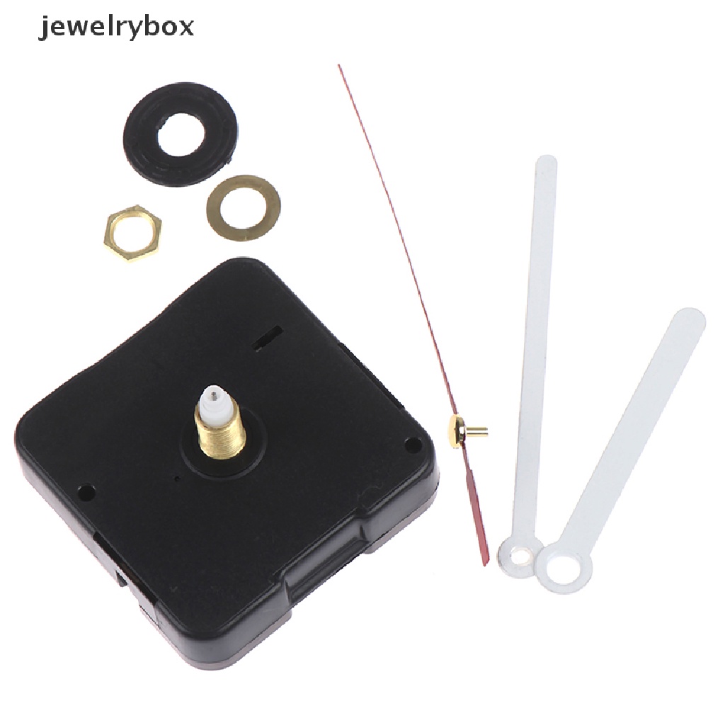 [jewelrybox] Diy Silent Classic sliver Watch Jam Dinding Bagian Mekanisme Gerakan Butik