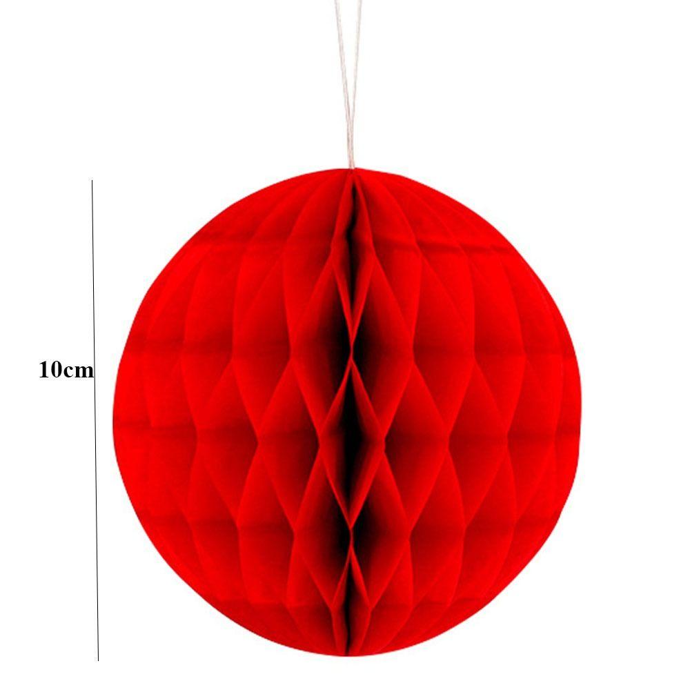 R-FLOWER 5 Pcs Chinese Paper Lantern Aksesoris Hadiah Perlengkapan Gift Craft Honeycomb Balls