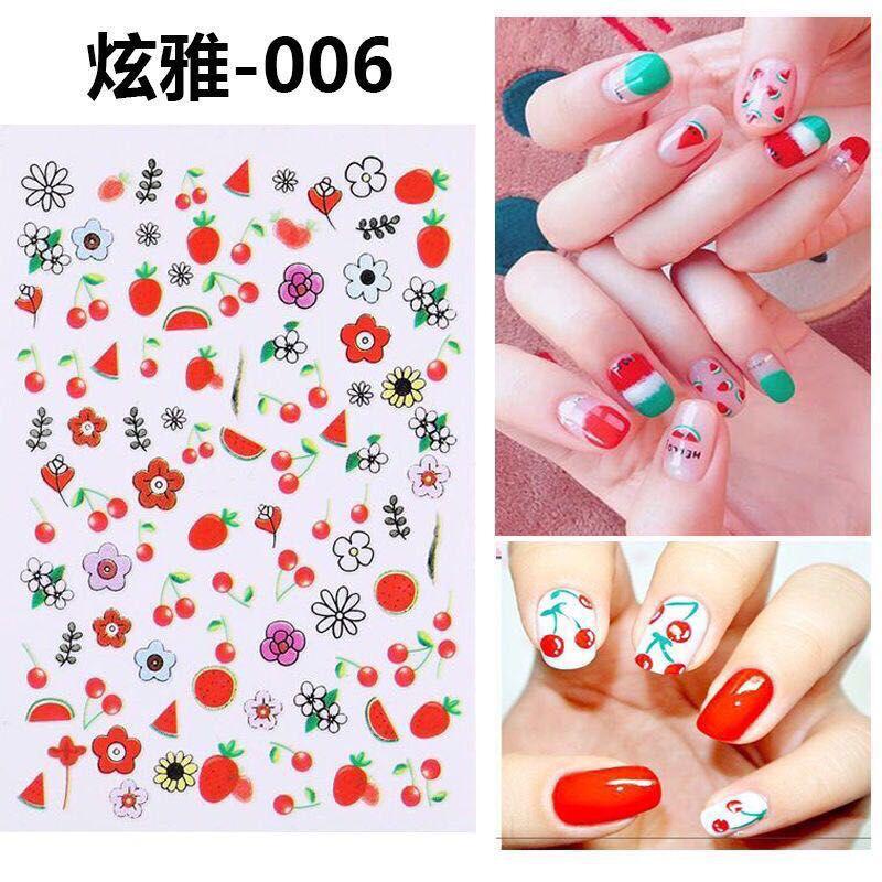 NAIL STICKER BEST SELLER / Stiker Kuku Kekinian BEST SELLER