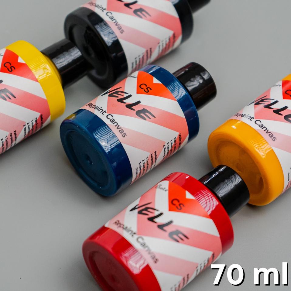 ➳ Cat Sepatu Kanvas Repaint Sepatu Tas Topi Kain kanvas - Velle CS ➯