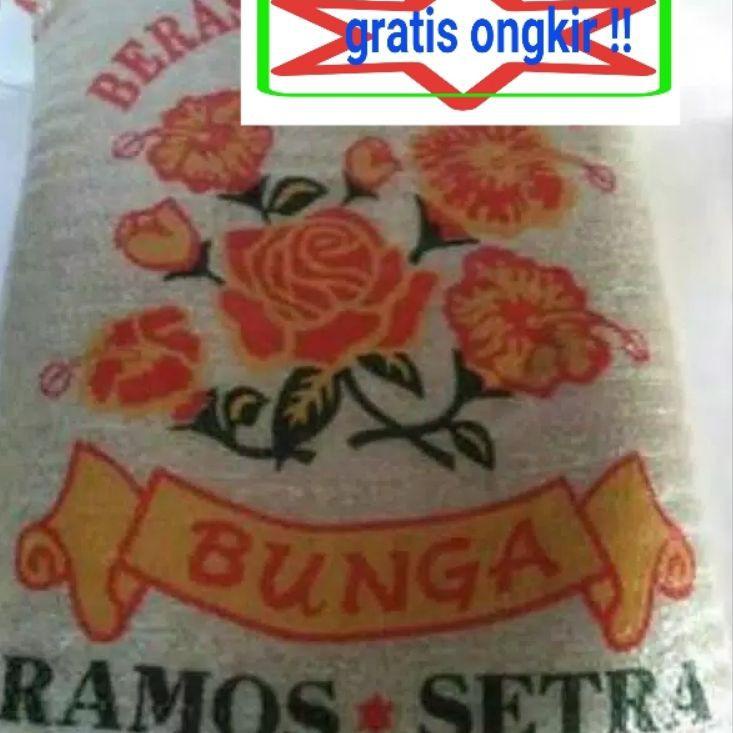 

➻ Beras ramos cap merek bunga 10kg via ➽