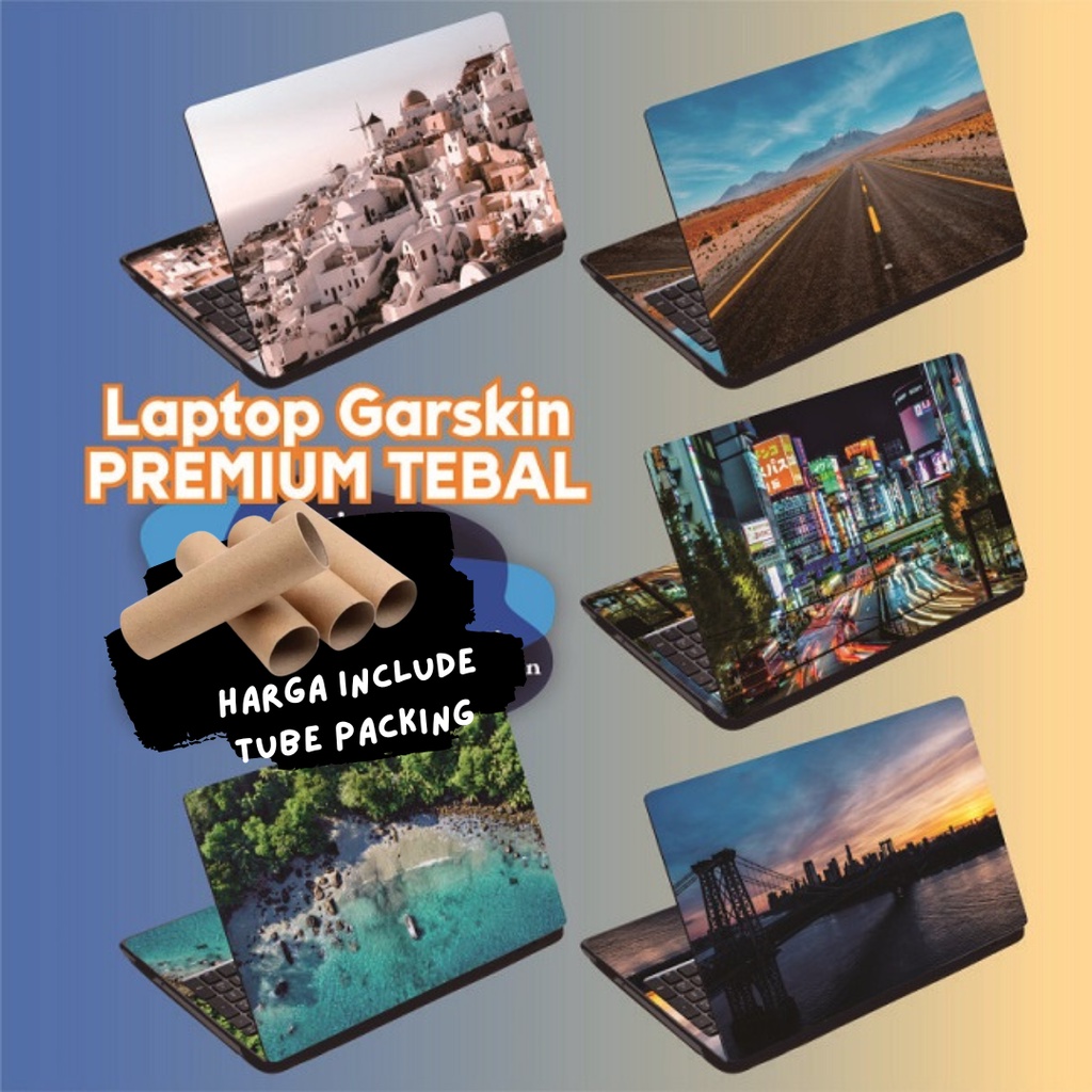 Garskin Laptop Anti Gores Best View Premium Full set 10 12 13 14 15 inch  Acer Lenovo Asus Macbook Dell