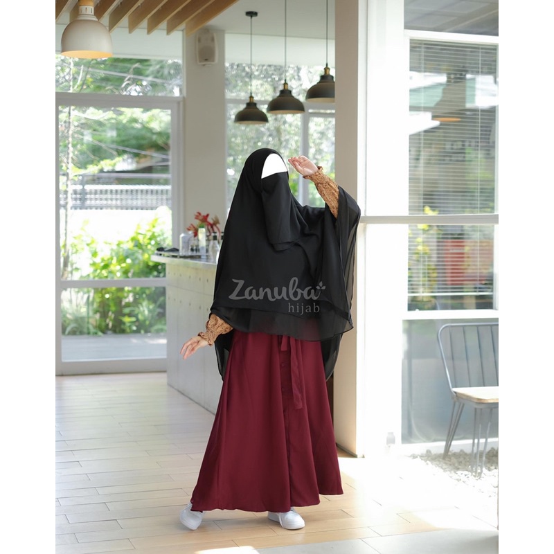 Peony Dress By Zanuba Gamis Syar"i