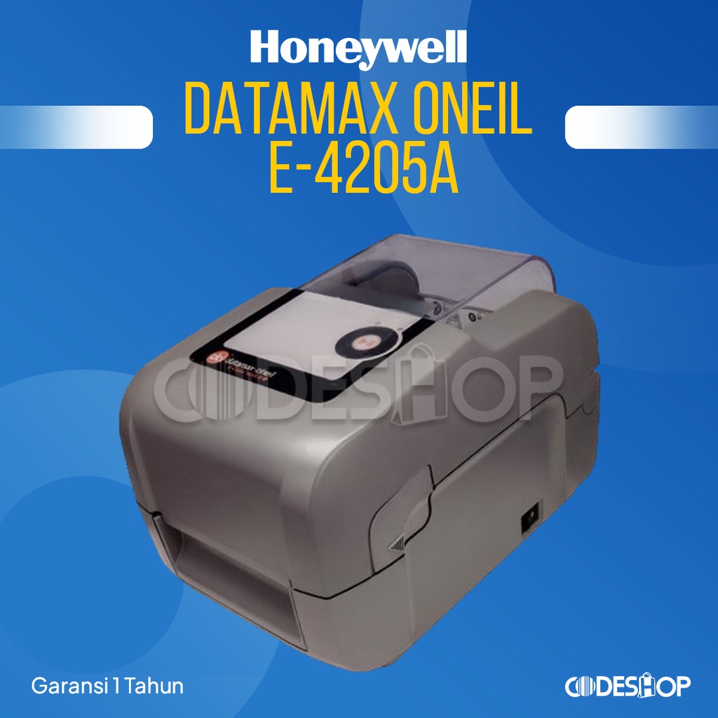 Printer Barcode Honeywell Datamax Oneil E-4205 Cetak Label 203 dpi