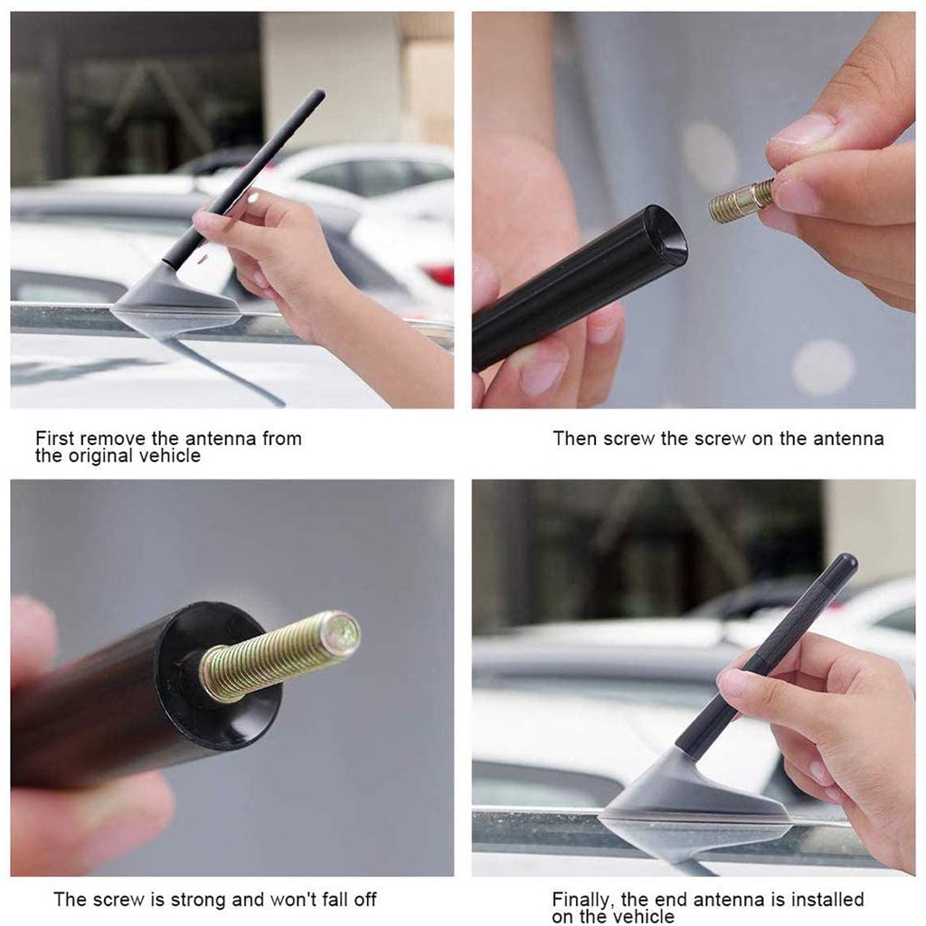 Momo Aluminum Car Antenna