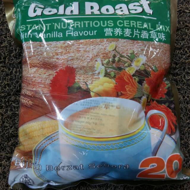 

✨NEW✨ -Gold Roast Instant Nutritious Cereal Vanilla Flavour 660gr- 1.1.23
