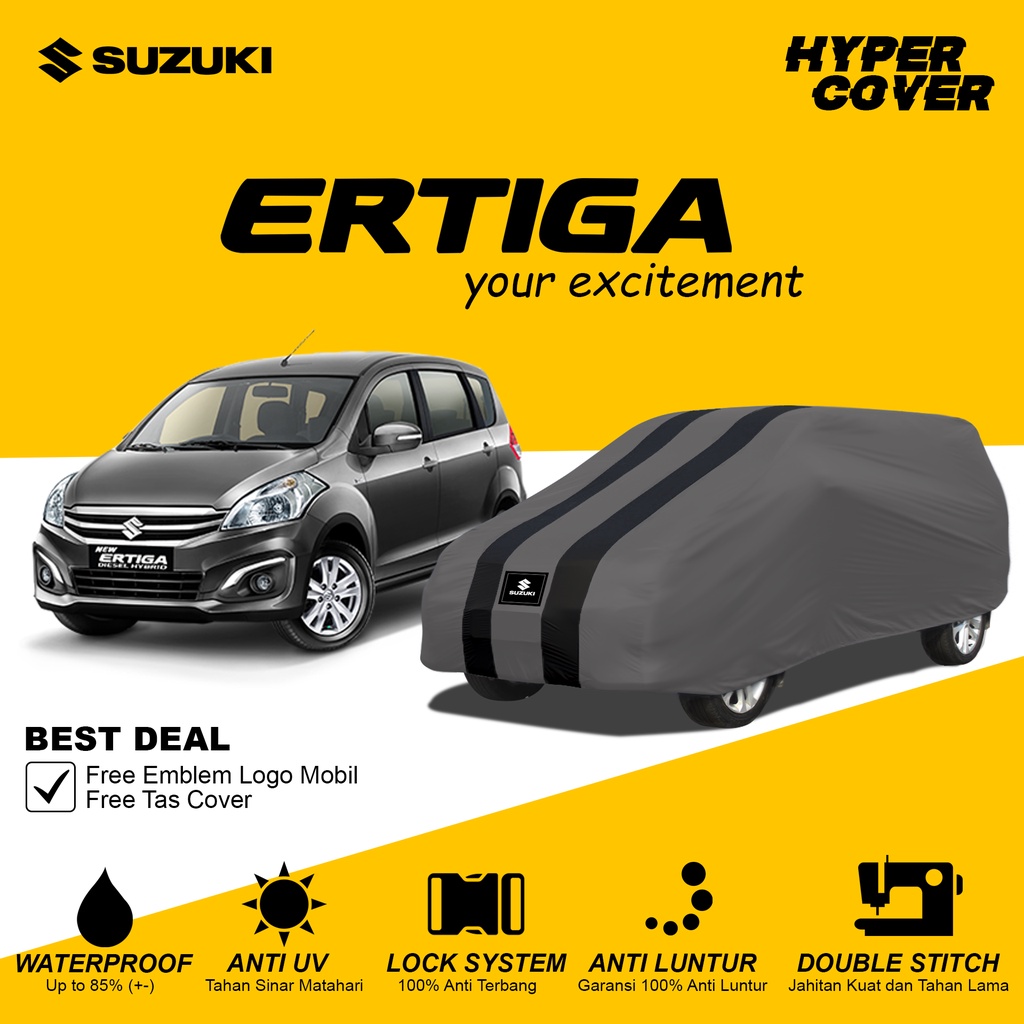 Cover Mobil Ertiga Sarung Mobil Ertiga Selimut Mobil Ertiga 2012 - 2018