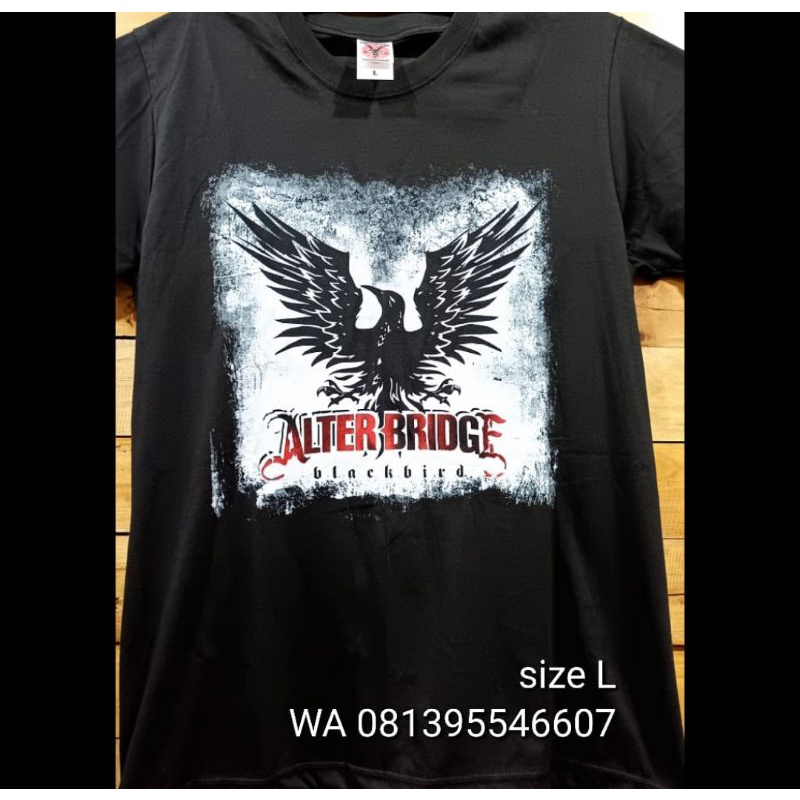 KAOS MUSIK METAL PUNK ROCK HARDCORE ALTER BRIDGE ORIGINAL PRAPATAN REBEL