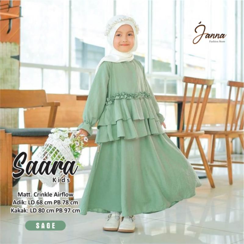 SAARA DRES KIDS TERBARU