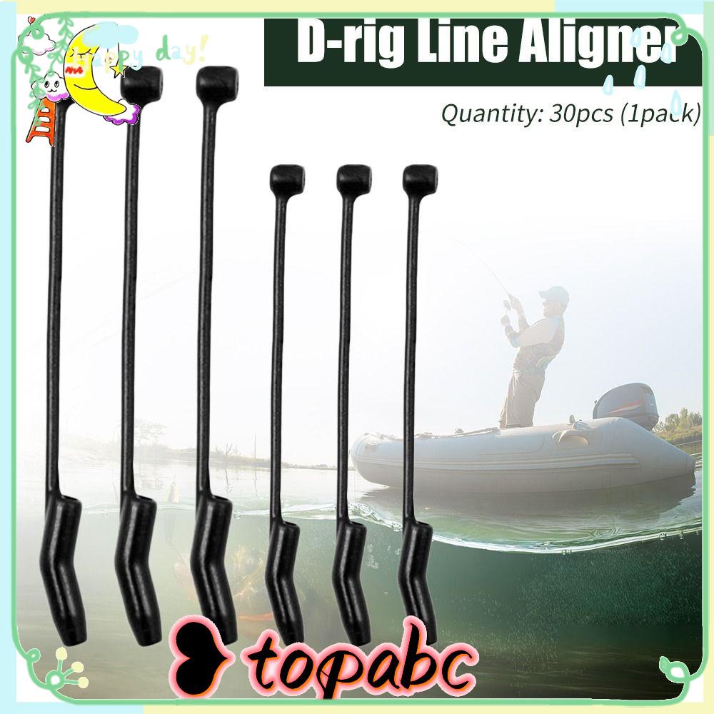 Top D-rig Line Aligner rig Rambut Lembut Sambung Pop Up Positiver Terminal Tackle