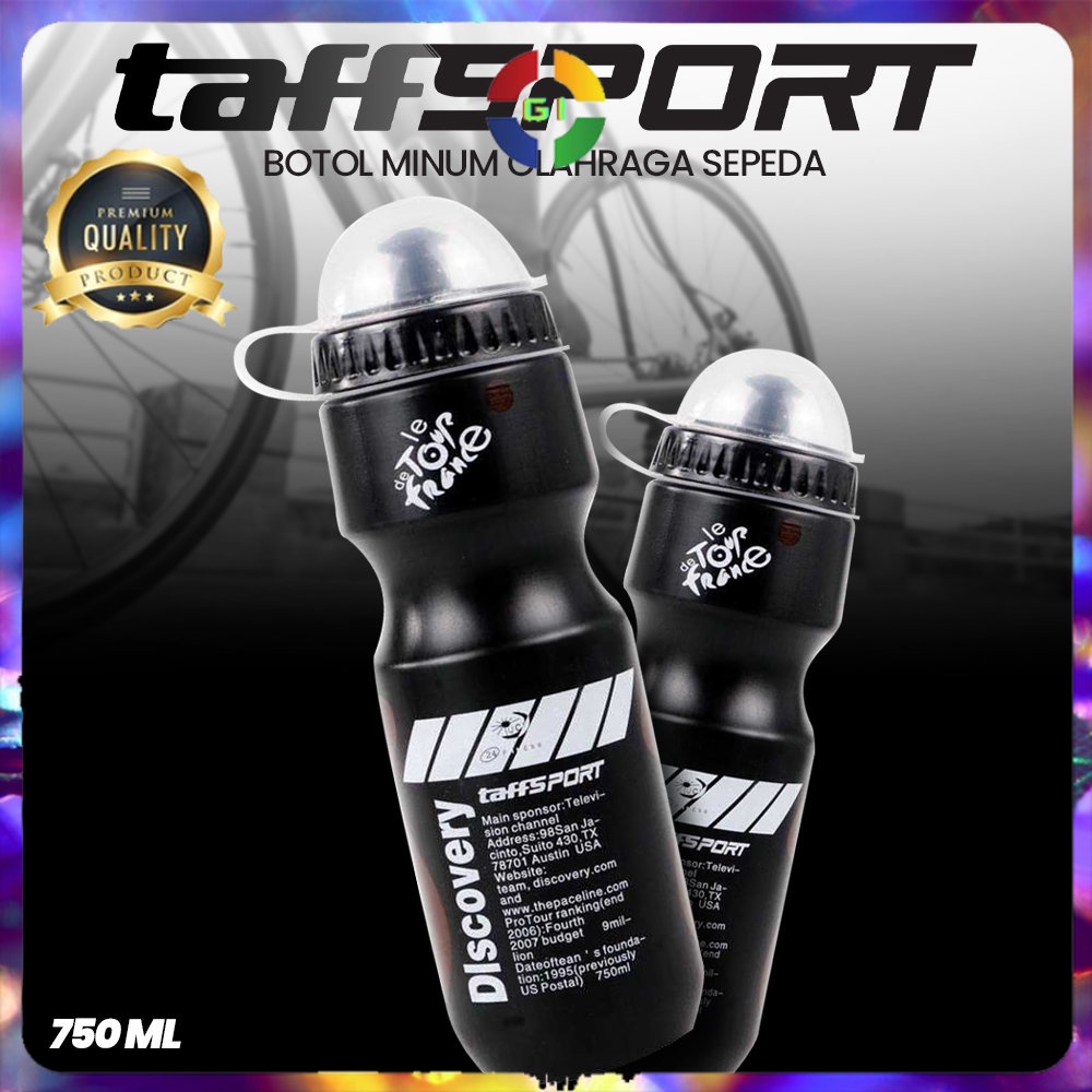 Botol Minum Olahraga Sepeda 750ml Black
