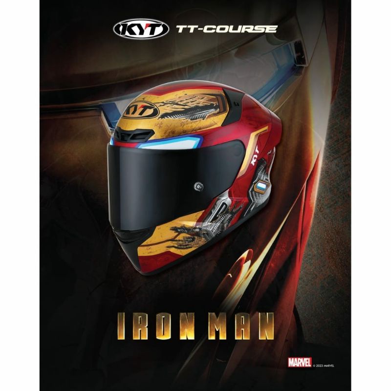 HELM KYT TT COURSE MARVEL ORIGINAL