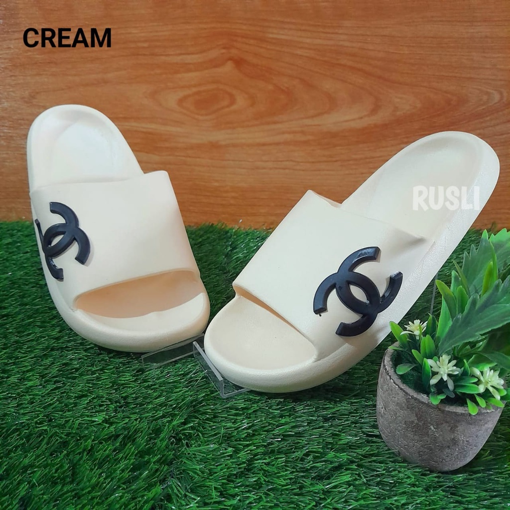 (COD) Sandal Kokop Nice Jelly Import Wanita Balance 2228-1