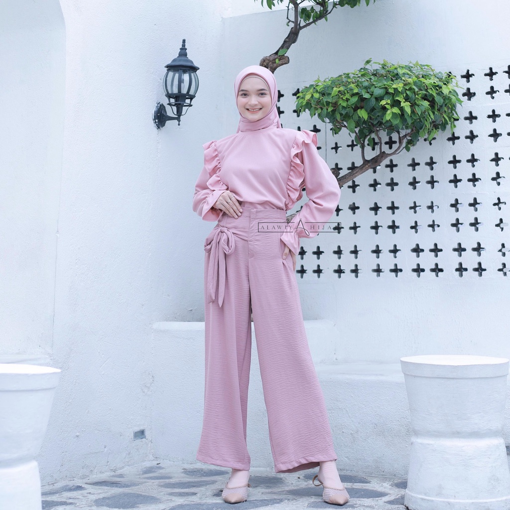 Alawiyahijab - Cala Kulot ( Cullote Cringkle Premium )