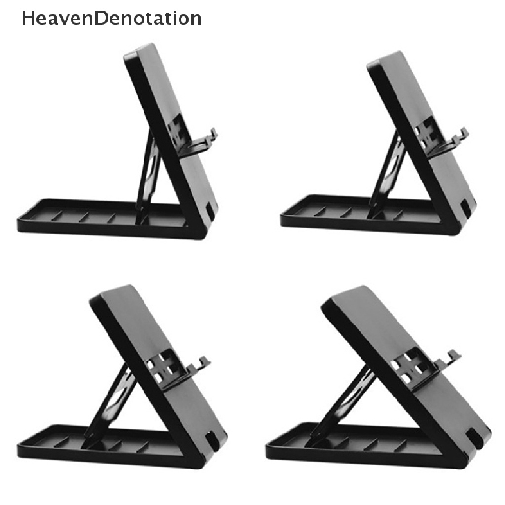 [HeavenDenotation] Kualitas Top Stand Holder Base Lipat Playstand Untuk Nintendo Switch Console Portable multi-angle bracket Compact game rack HDV