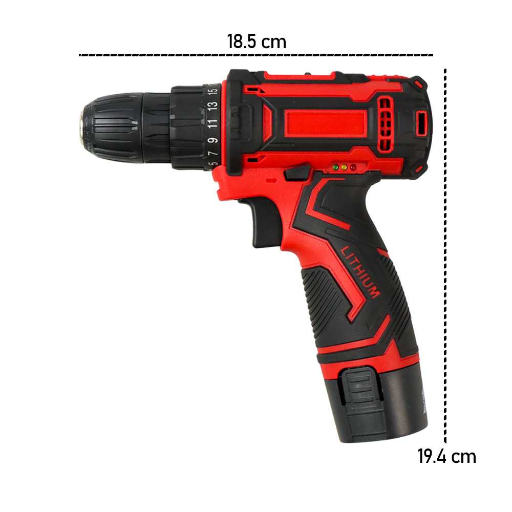 (BISA COD) FTIHSHP KRR Bor Listrik Cordless Lithium Battery Electric Screwdriver 12V - KR564