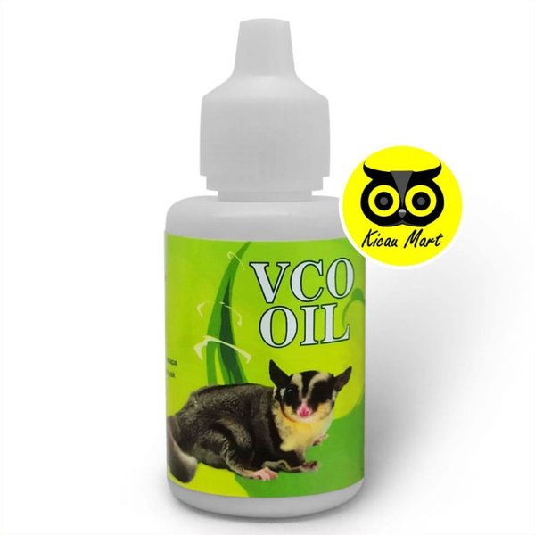 VCO Oil Vitamin Bulu Sugar Glider Kucing Kelinci Musang Minyak Kelapa Murni 100% Natural Obat Jamur Alami Pure Virgin Coconut Oil Obat Anti Kutu Cacing Scabies