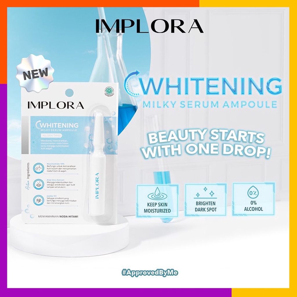 IMPLORA Whitening Milky Serum Ampoule 5ml