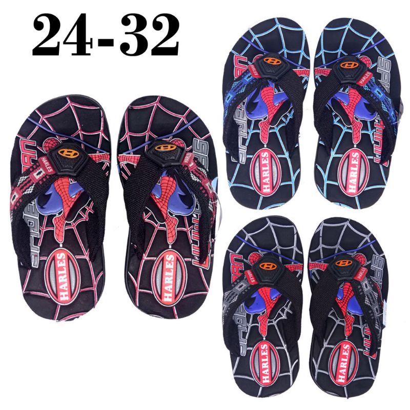COD-Sandal Herles Karakter Anak Spiderman 23/37
