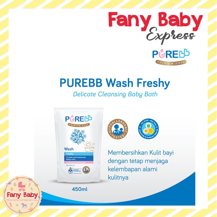PURE BB WASH / SHAMPOO 450ML - REFILL