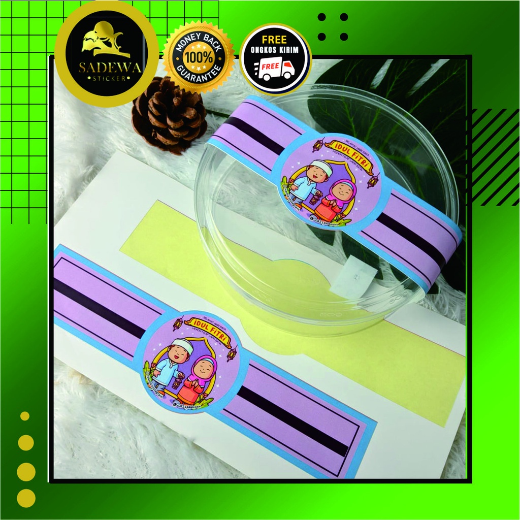 

Cetak Sticker Segel Lebaran Custom Stiker Toples Segel Idul Fitri