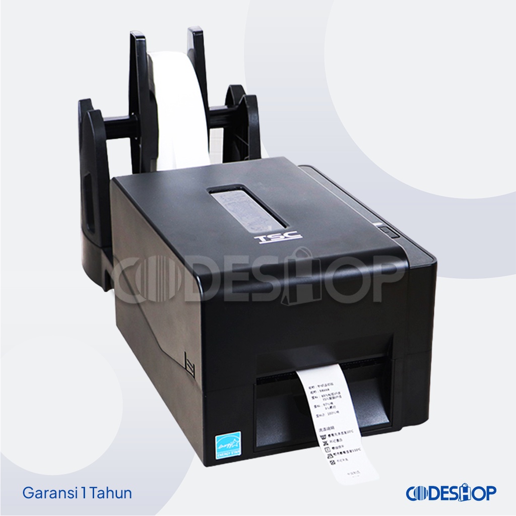 Printer Barcode TSC TE210 Cetak Label Resi 203 DPI USB + LAN + SERIAL