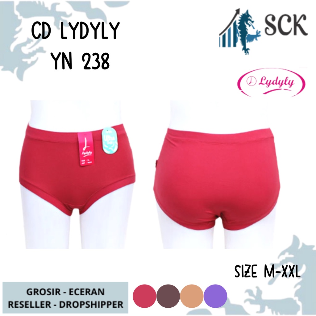 CD Wanita LYDYLY YN 238 Bahan Katun / Celana Dalam Halus / Pakaian Dalam Wanita - sckmenwear